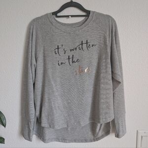 Incredibly Soft Light Grey Pajama Set NWOT